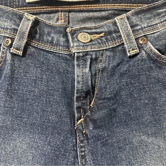 Y2K Express Precision Fit Stretch Low Slung Flare Jeans Medium Wash Size 5/6 S - Picture 3 of 15